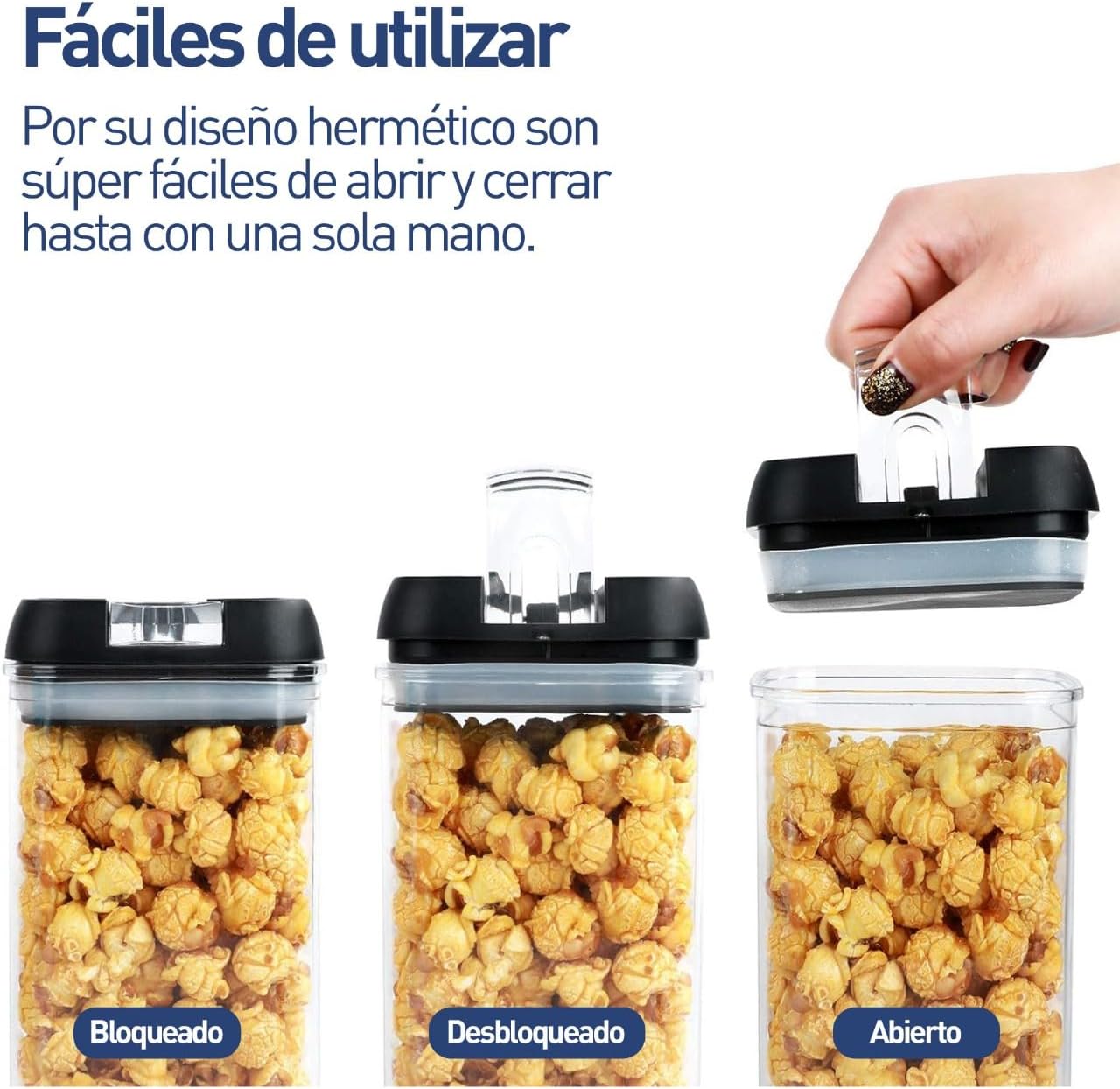 Recipientes Herméticos - 7 PIEZAS