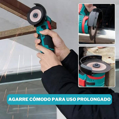 PROGRIND - MINI AMOLADORA ANGULAR INALAMBRICA