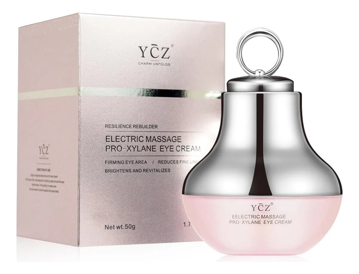 Crema De Ojos De Masaje Eléctrico YCZ Para Ojeras, Firmeza