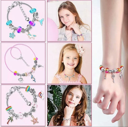 JUEGO KIT PULSERAS DE CRISTAL 112 PIEZAS (🎁EL MEJOR REGALO DE 2023🎁)