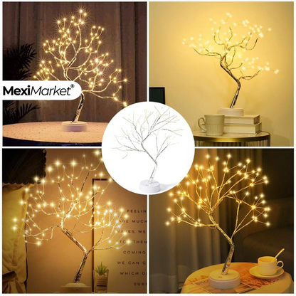 🎄ARBOL CON LUCES 🎁 (50cm Alto - 42cm Ancho)