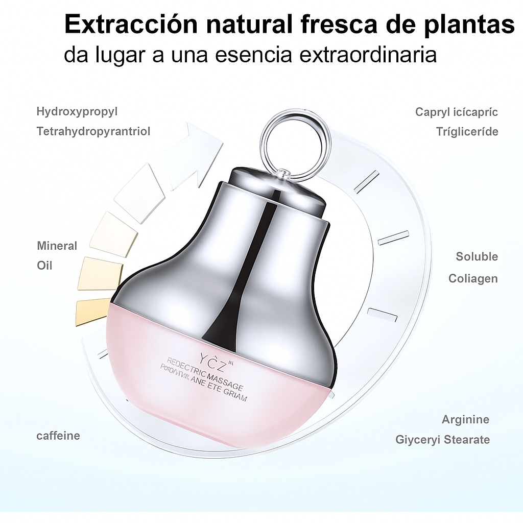Crema De Ojos De Masaje Eléctrico YCZ Para Ojeras, Firmeza