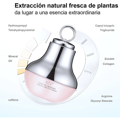 Crema De Ojos De Masaje Eléctrico YCZ Para Ojeras, Firmeza